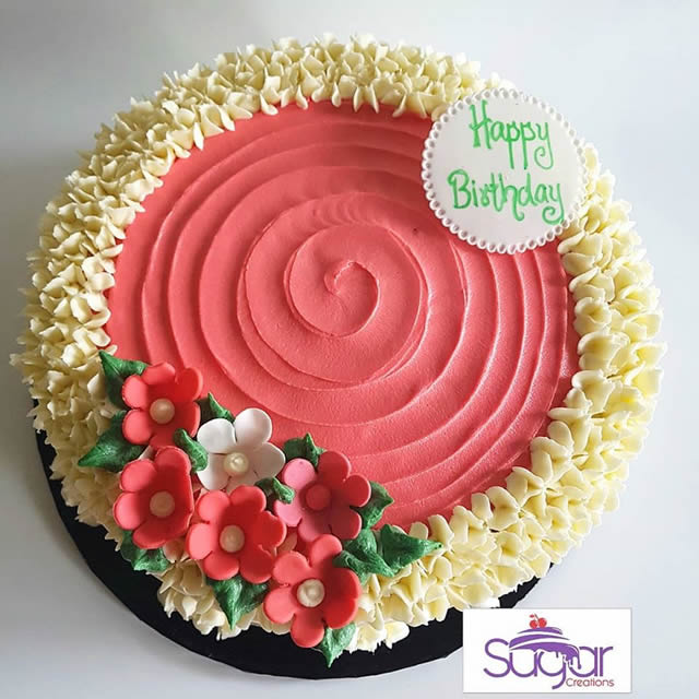 Birthday cake from Sugar Creations