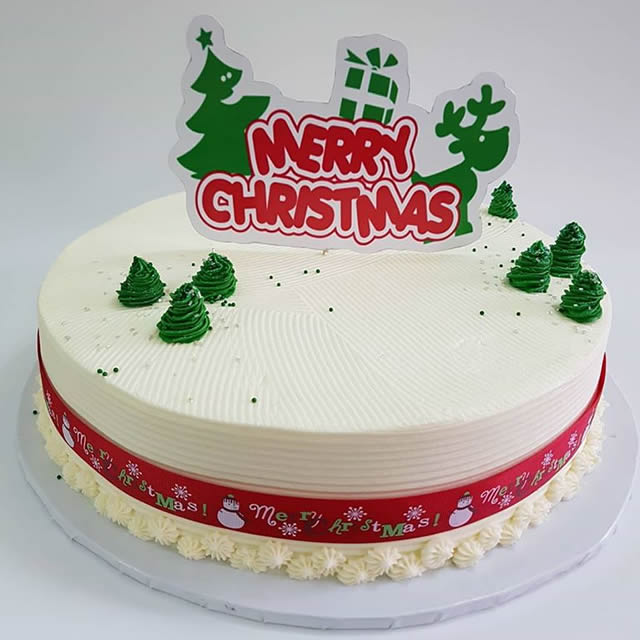 Christmas cake from Sugar Creations
